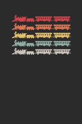 Train Retro: Blank Lined Notebook (6  x 9  - 120 pages) Trains Notebook for Daily Journal, Diary, and Gift