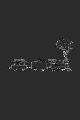 Train Drawing: Blank Lined Notebook (6  x 9  - 120 pages) Trains Notebook for Daily Journal, Diary, and Gift