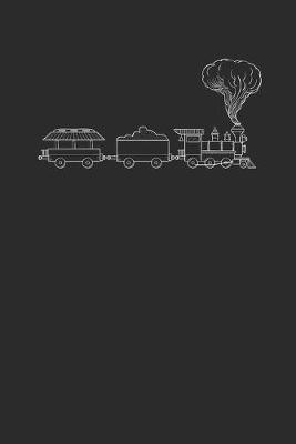 Train Drawing: Blank Lined Notebook (6  x 9  - 120 pages) Trains Notebook for Daily Journal, Diary, and Gift