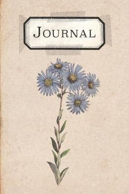 Vintage Floral Flower Botanical Journal Notebook
