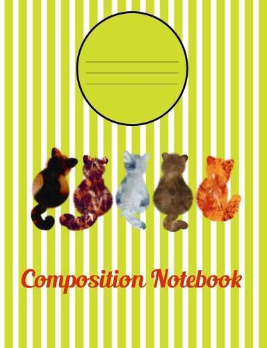 Composition Notebook: Four fluffy, furry kittens