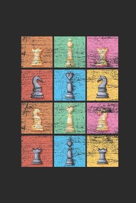 Chess Retro: Graph Paper Notebook (6  x 9  - 120 pages) Chess Game Notebook for Daily Journal, Diary, and Gift