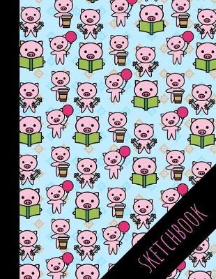 Pig: Sketchbook For Kids, Sweet Animals Design, Large Pages With Special Place For Title, Perfect For Drawing