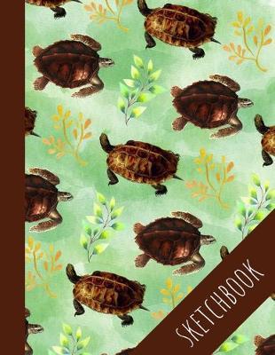 Turtle Sketchbook: Sketchbook With Large Blank Pages, Perfect For Drawing