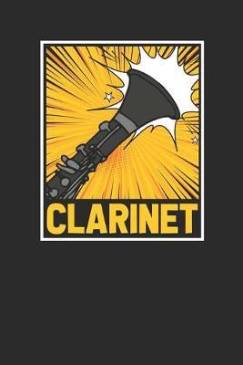 Clarinet: Clarinets Notebook, Graph Paper (6  x 9  - 120 pages Musical Instruments Themed Notebook for Daily Journal, Diary, and Gift