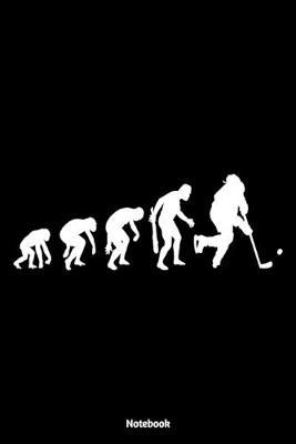 Notebook: The Evolution of an Icehockey Player Boxer Notebook / Journal Gift (124 blankdot grid pages - 6 x 9) with Table Of Contents