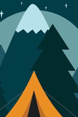 The Little Orange Tent Journal: 150 Page Lined Notebook/Diary