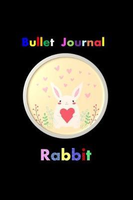 bullet journal rabbit: Organize with bullet: Awake rabbit, fluent for Graphing Pad, cute notebook, design book, workbook, plan, point notebook, bullet bullet, sketch book, math book Author name