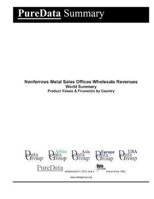Nonferrous Metal Sales Offices Wholesale Revenues World Summary: Product Values & Financials by Country