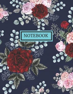 Ruled Notebook: Vintage Floral Designs Journal, Notebook, Diary, (College Ruled), Vintage Flowers and Botanical Designs, Composition Book. PERFECT FOR WRITING IN, SKETCHING, DOODLING. FOR GIRLS, BOYS, GUYS, MEN, WOMEN AND STUDENTS OF ALL AGES.