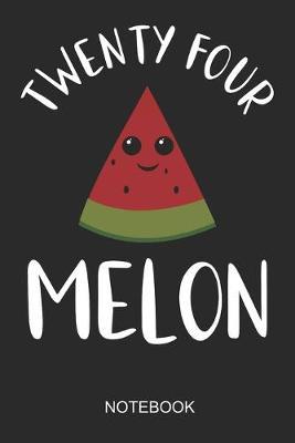 Twentyfour Melon Notebook: 6x9 110 Pages Dot-Grid Food Journal for Foodies