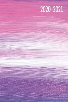 2020-2021: Two-Year Weekly Planner: Gorgeous Pink, Purple, & White Paperback Cover