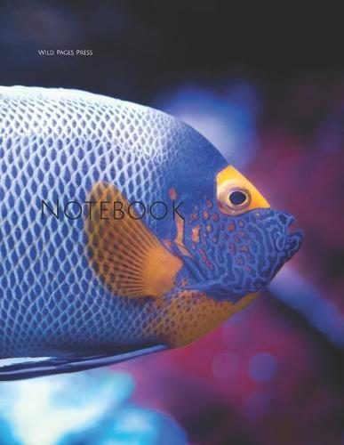 Notebook: tropical fish aquarium aquatic plants tank decorations fishes pebbles