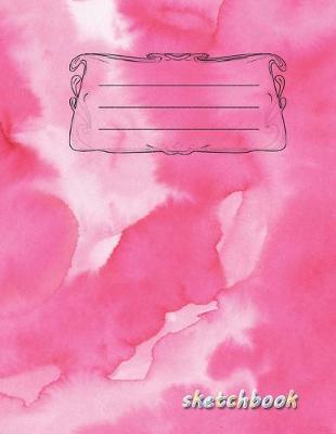 sketchbook: notebook blank A4 format 112 pages notebook with register ideal as diary, sketchbook, sketchbook, drawing book or empty colouring book drawing 1