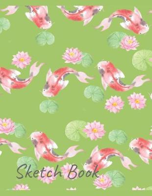 Sketch Book: Asian Themed Koi Design