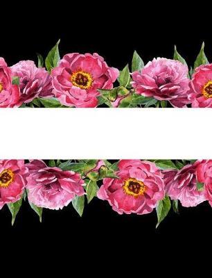 Beautiful Watercolor Peonies Composition Book: College Ruled 7.44 X 9.69 Softcover Notebook Gift Journaling Lists Doodling Brainstorming Meditation Prayer Writers