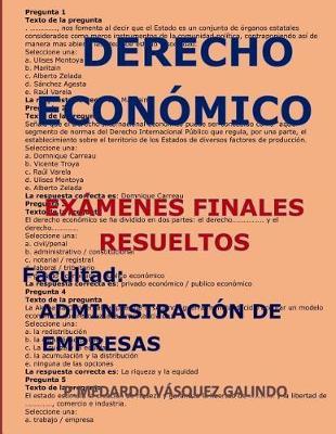 Derecho Económico-Exámenes Finales Resueltos: Facultad: Administración de Empresas