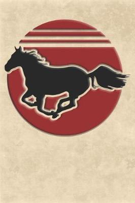 Wild Horse Lined Notebook: College Ruled Composition Book Diary Lined Journal