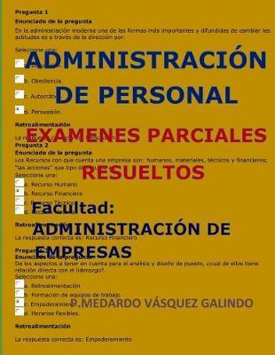 Administraci n de Personal-Ex menes Parciales Resueltos: Facultad: Administraci n de Empresas