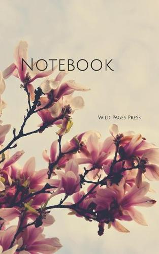 Notebook: Magnolia Flowers Tree Spring Bloom Branch Bud Branches Bird Study Homework Guide
