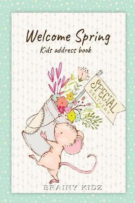 Welcome Spring Kids Address Book