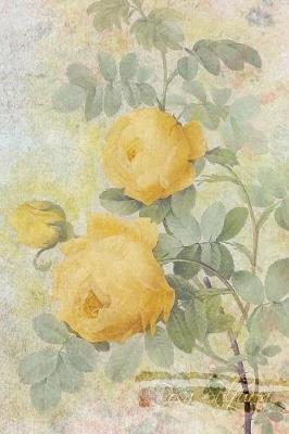 Rosa Sulfurea: Floral Notebook with Flower Illustrations on Every Page
