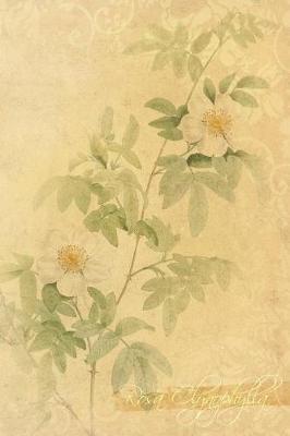 Rosa Clynophylla: Floral Notebook with Flower Illustrations on Every Page