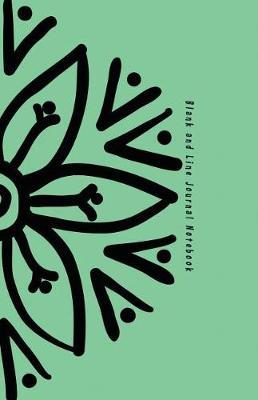 Blank and Line Journal Notebook: Cover Dual Design Alternating Half College Ruled Half Blank Creative Sketchbook with Lined Pages Drawing or Doodling & Writing Journal Notebook Organizer