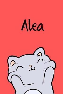 Alea: Din A5 - Blanko 120 Seiten - Mein Malbuch - Personalisierter Kalender - Vornamen - Sch nes Notizbuch - Notizblock Rot - Kinderbuch - Jugendbuch - Organizer - Malblock Mit Namen