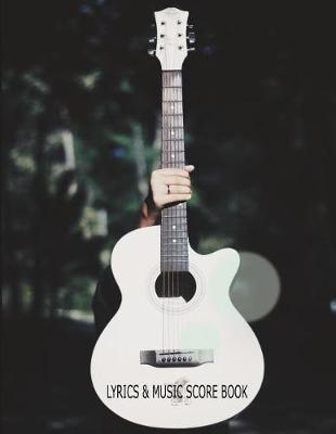 The Guitarist and Songwriters Lyrics and Music Score Book: Lyric Songwriters Sheets Along with Guitar Tabs Music Score Sheets for 14 Songs A4 Size - Classic Guitar Cover
