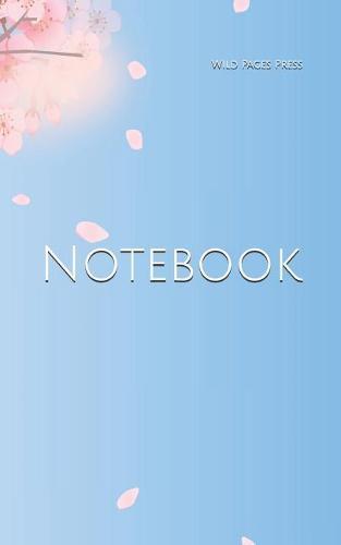 Notebook: Spring Background Cherry Blossoms Sky Spry Bloom Witch Craft Witchcraft Wicker Spell Spells