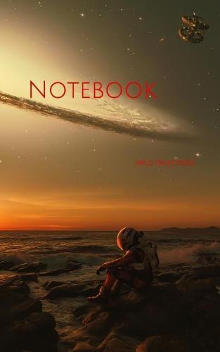 Notebook: cosmos space astronomy universe galaxy sea sunset