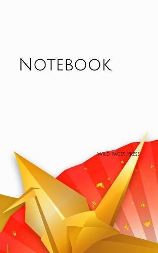 Notebook: Japanese fans origami sakura flowers