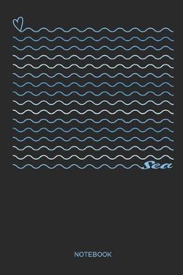 Sea Notebook: Sailing, Surfing & Diving notebook Gift for sailors, sailing fans, yacht lovers, surfers, divers and adventurers, women and men who love sailing boats 110 pages with dot matrix for writing or drawing