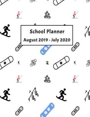 2019-2020 Student Planner: Weekly, Monthly and Yearly Calendar