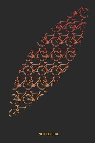 Notebook: Bicycle notebook Gift for cyclists, bike, Fixie Bike, mountain bike and racing bike fans, children, teenagers, women and men