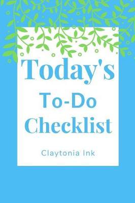 Today's To-Do Checklist