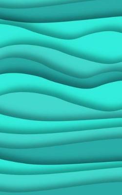 Blue Waves Bullet Journal: Teal Blue Wave Pattern Bullet Journal, Dotted Bujo Dots Note Pad - Christmas Present, Easter Basket Stuffer, Birthday Gift for Women, Kids, Teens, Men (Small 5x8 Size)