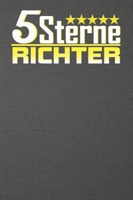 5 Sterne Richter: Punktiertes Notizbuch Mit 120 Seiten Zum Festhalten F r Eintragungen Aller Art