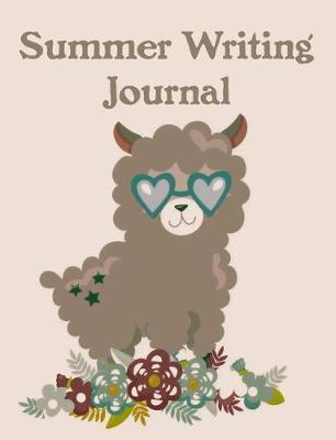 Summer Writing Journal for Girls. Creative Writing: Wide Ruled 7.44 X 9.69 Softcover Composition Book Notebook Gift for Summer Brain