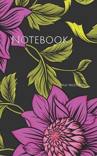 Notebook: Botany Floral Flower Plant Petals Decorative