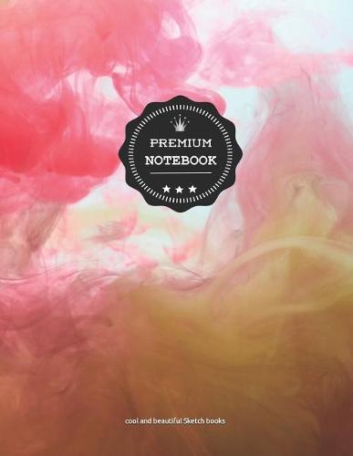 Premium Notebook: XXL Artist`s Sketch Book: 8.5 X 11 Inches, Personalized Artist Drawing Book Abstract 003: 110 Pages, Drawing, Sketching and Creative Art Works. Notebook and Sketchbook to Draw