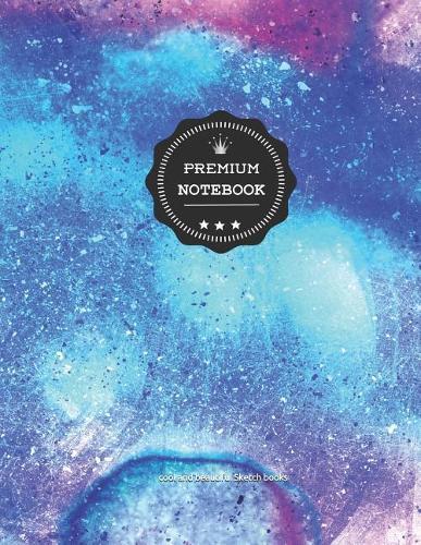 Premium Notebook: XXL Artist`s Sketch Book: 8.5 X 11 Inches, Personalized Artist Drawing Book Abstract 009: 110 Pages, Drawing, Sketching and Creative Art Works. Notebook and Sketchbook to Draw