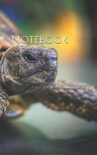 Notebook: Turtle Armoured Reptile Tortoise Shell Slowly