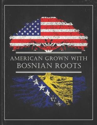 Bosnian Roots: Personalized Gift for Grown in America Born in Bosnia & Herzegovina Customized Flag Undated Planner Daily Weekly Monthly Calendar Organizer Journal