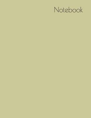 Note: Thick Notebook/Journal Lined, Large (8.5 X 11.0) 100 Page Notebook for Writing, Sketching, Journals