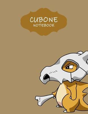 Cubone Notebook: Favorite Pokemon Blankbook Journal