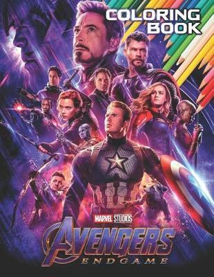 MARVEL AVENGERS End Game Coloring Book: All Heroes