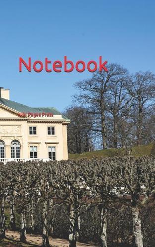 Notebook: Castle garden architecture building park house