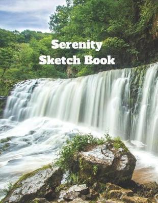 Serenity Sketch Book: Notebook, Art Journal with Blank Pages for Creative Drawing, Sketching, and Doodling